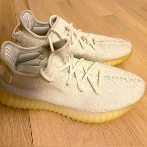 Yeezy Boost - Women’s 8.5 - white on white